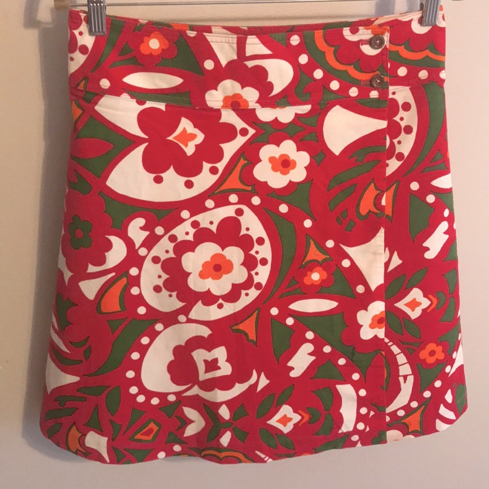 Lilly Pulitzer “Olive Off the Wagon” Wrap Skirt